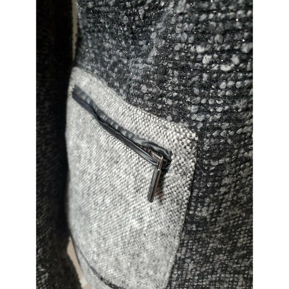 LizClaiborne Women's Gray Polyester Long Sleeve Full Zip Casual Jacket Size XL - Picture 3 of 11